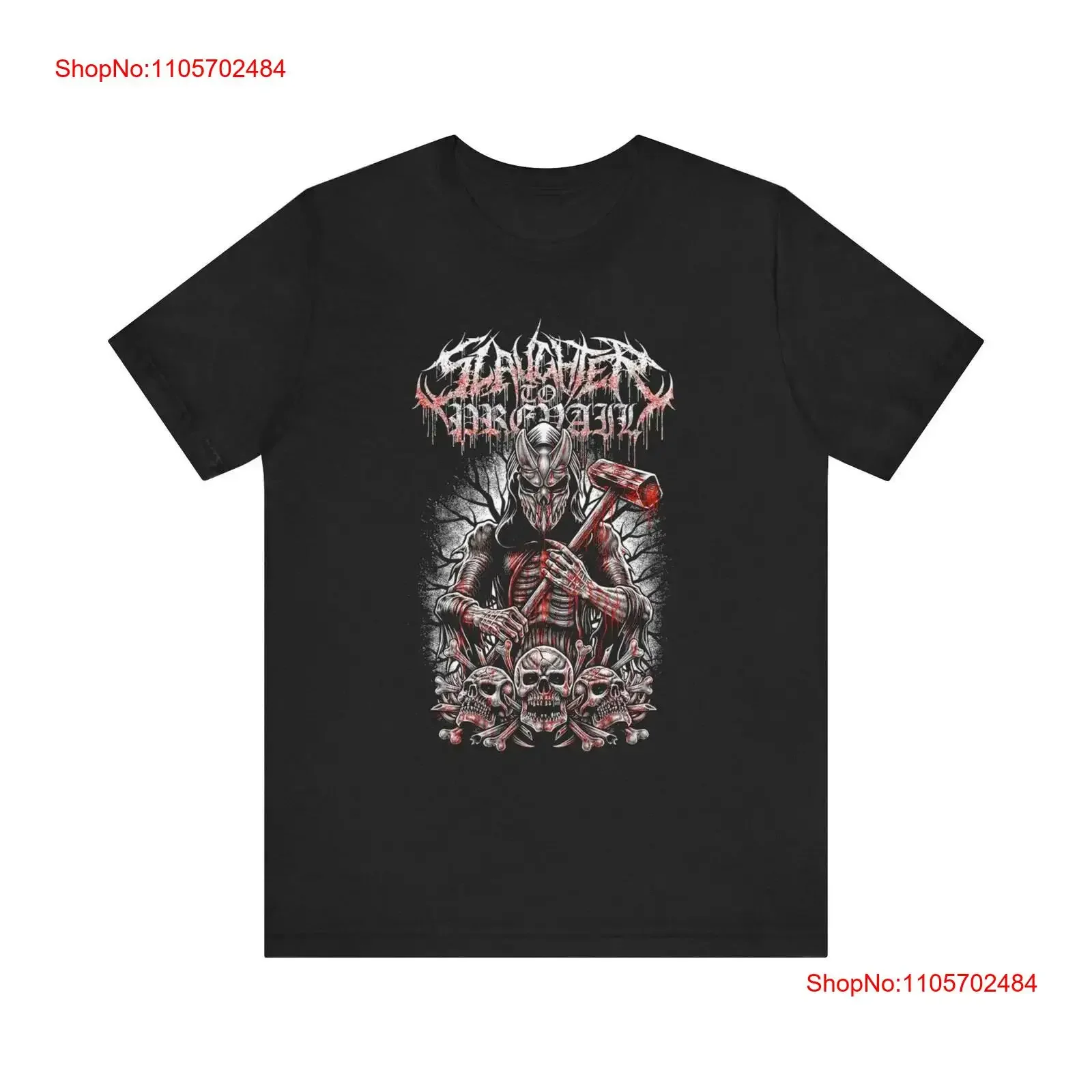 Slaughter Prevail Deathcore Metal Band T Shirt 4 Merch vintage Washed graphic Stylish Breathable Casual Top For Everyday Wear