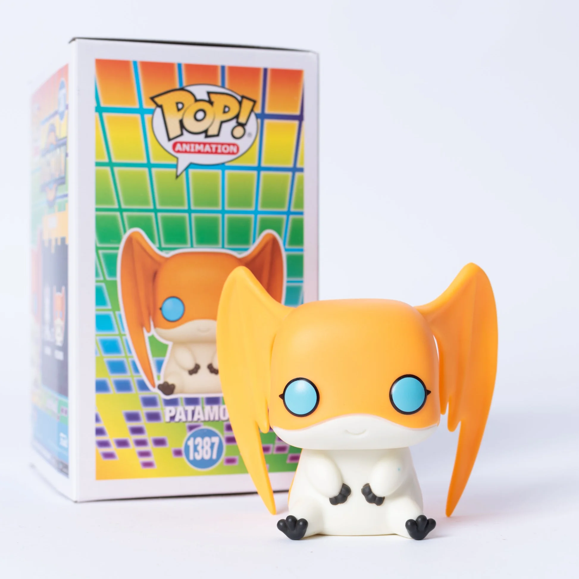 

Funko POP! Anime Digimon Patamon Figure #1387 Official Licensed Collection Decoration Limited Edition Figures Fans Toy Gift