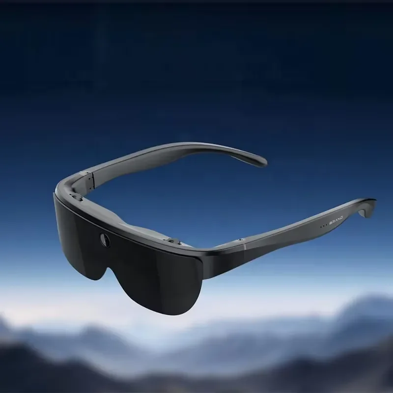 Immersive Entertainment 1080P HD OLED Smart Glasses 120 Inch Virtual Theater AR Navigation Magnetic Charging Stereo Sound 43