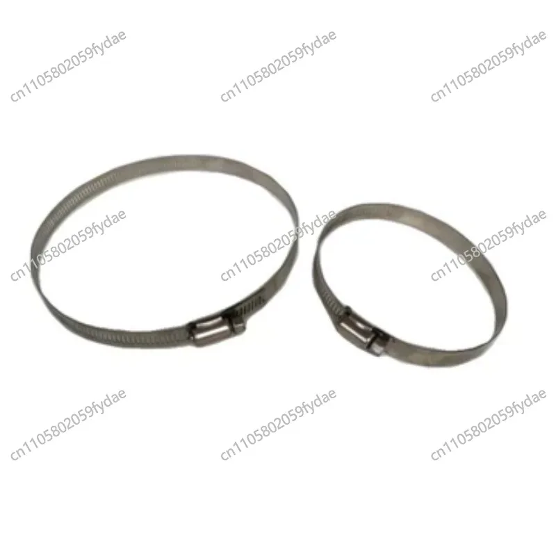 10pcs 50mm 100mm 150mm Pipe Clamp Stainless Steel Ring for Dust Collector Hose