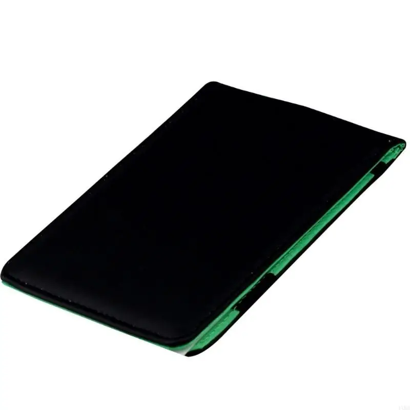 Round Record Book for Golf Use, Compact PU Writing Holder 6.5 x 4.4 In for Practice Rounds, Casual Golf Outings and Easy Bag