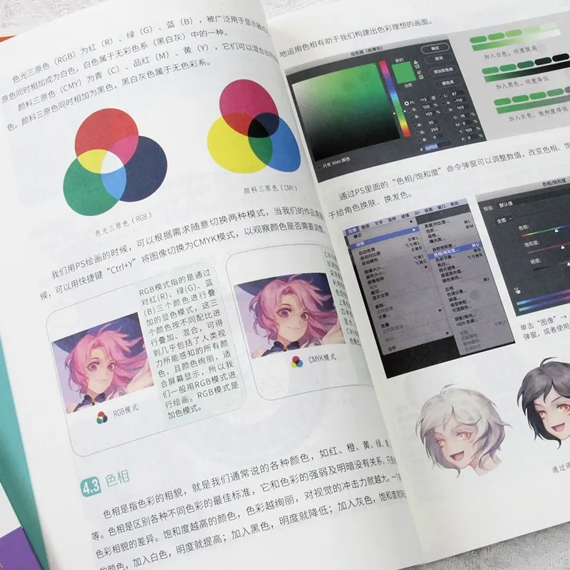 3 libri/set di tecniche di fumetti da principiante all'esperto. Tutorial sulla liquidazione di tecniche di fumetti da principiante al professionista