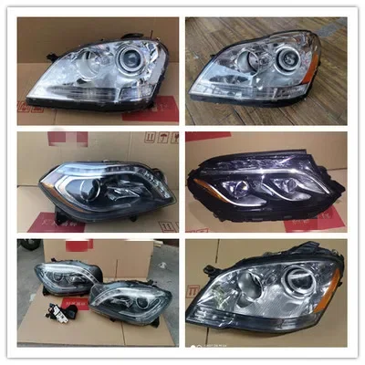 Led Headlight Daytime Running DRL for Mercedes Benz W166 ML300 GL350 GLE320 GLE400 GLS Angel eye turn signal Автомобильные лампы