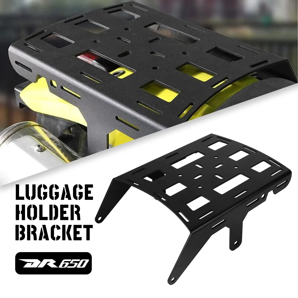 

2023 DR650 Motorcycle Rear Luggage Rack Cargo Rack Support Shelf Holder Bracket For Suzuki DR 650 dr650 1990-2019 2020 2021 2022