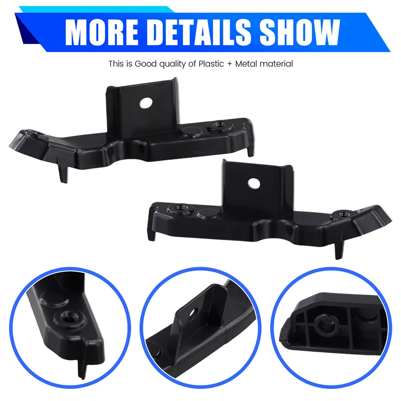 

ABXN-1Pair Front Lower Guide Bracket 51118081243/51118081244 For BMW 2 Series G87 M2 2022-2023 Front Bumper Guide Bracket