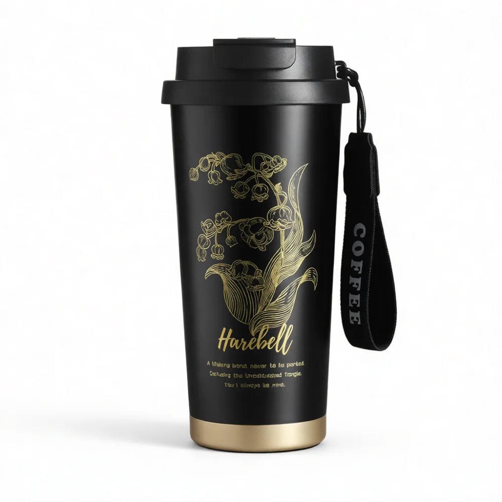 316 Stainless Steel Coffee Mug Vacuum Insulated Travel Tumbler Leakproof Portable Drinking Cup Business Office Gift Customized L