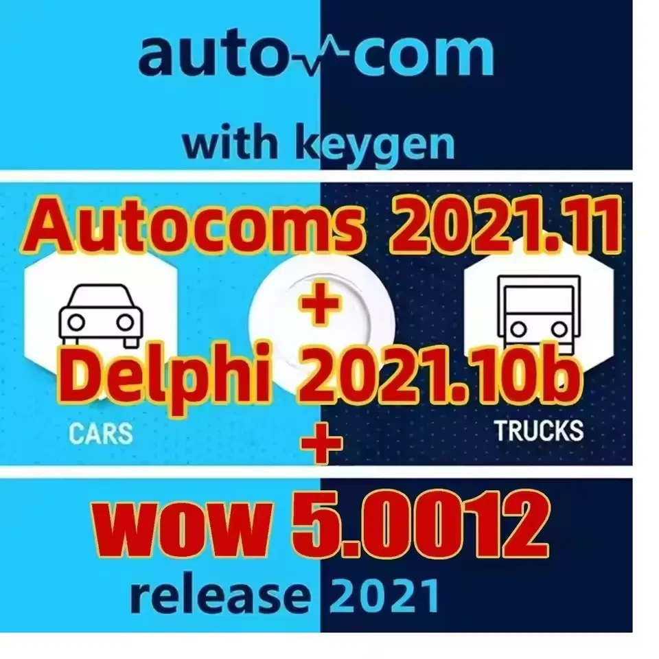 

Auto2021.11com + 2021.10b phi + wow 5.0012 with keygen Software DS 150 OBD2 Diagnostic tool Compatible with Bluetooth