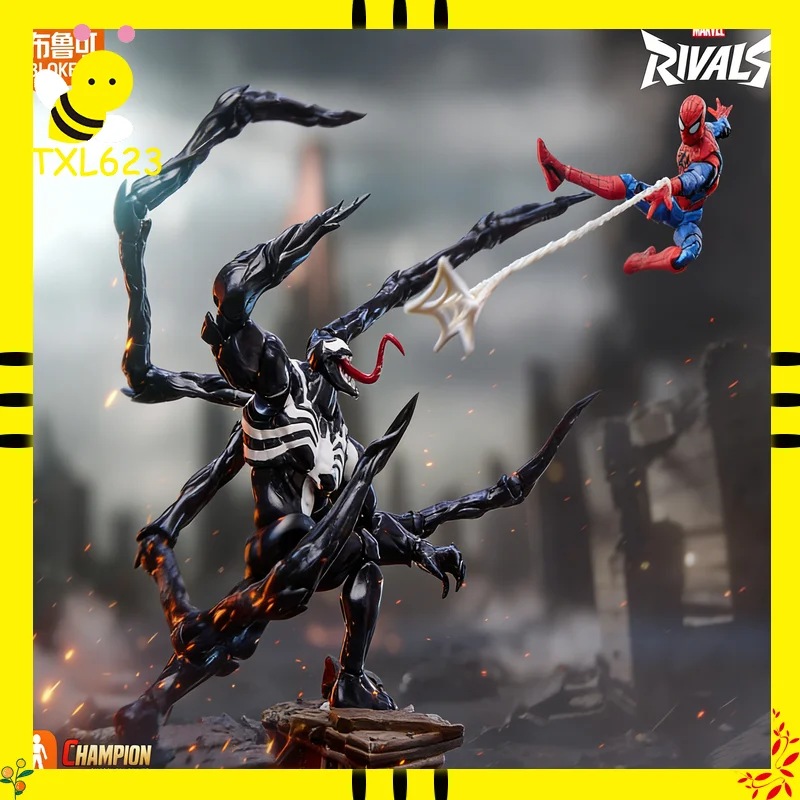 

Rivals Champion Class Человек-паук Venom Строительная фигурка Модель Комплект Новые Blokees Слепая коробка Коллекционная сборная игрушка