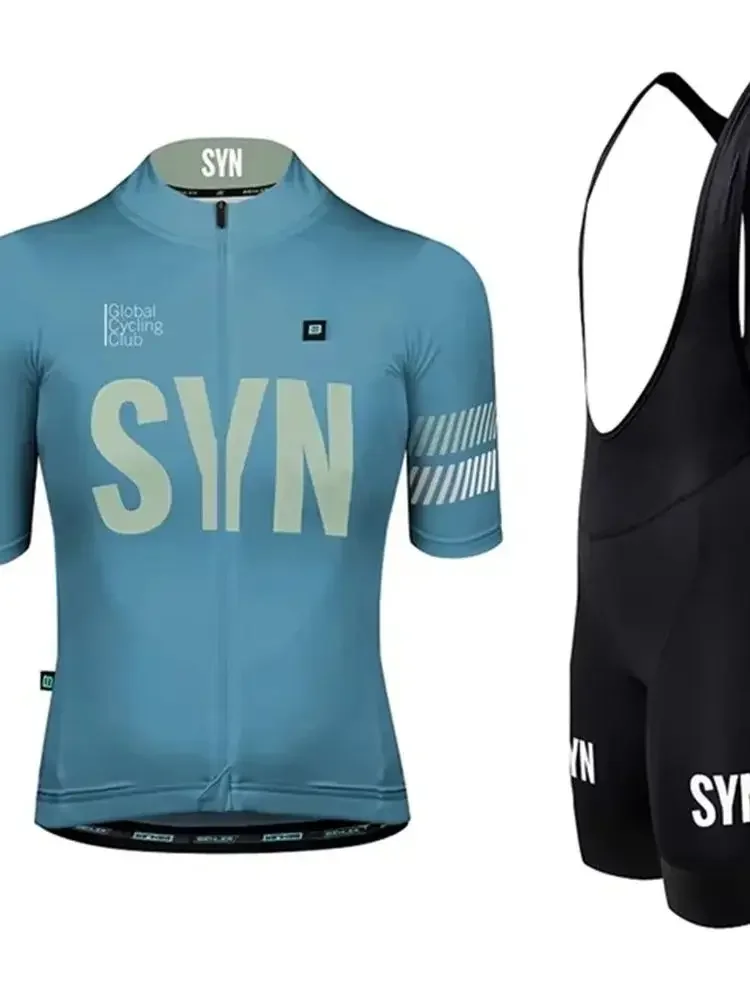 AliExpress LOVETHEPAIN Summer SYN Team Cycling Set Women SYNDICATE Short sleeve Jersey and Bib Shorts Pro Race Bicycle Clothing Suit