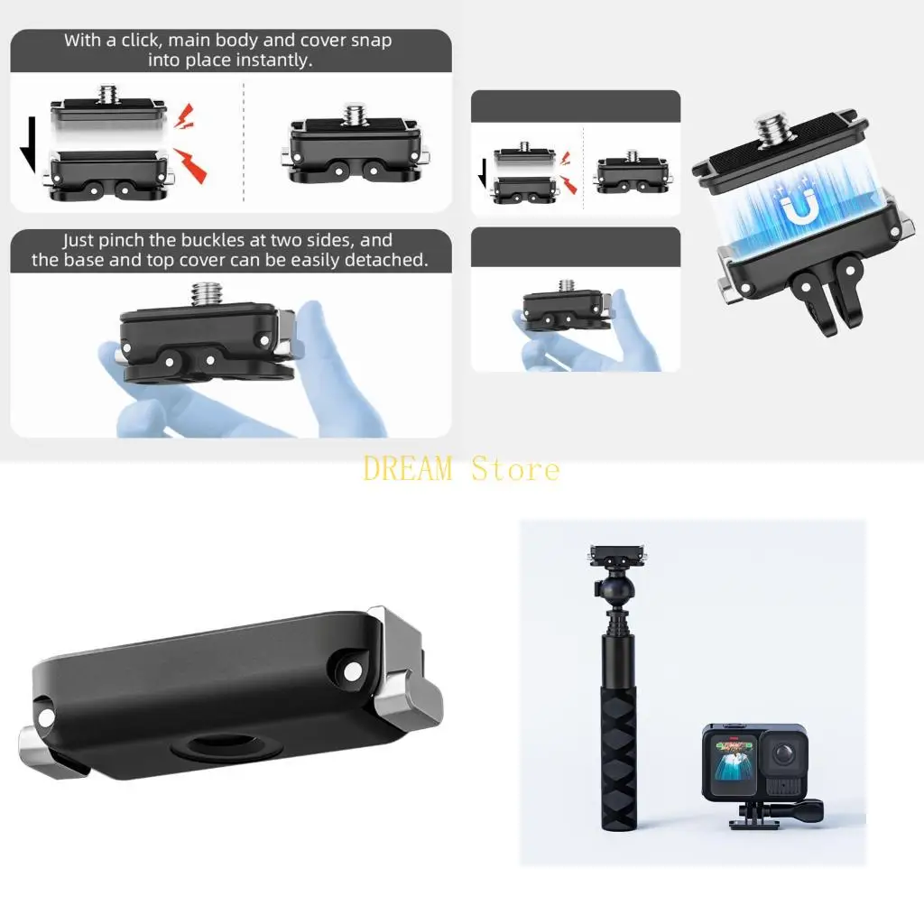 Краткая пластина для безразличных камер 1/4 базовые тройные когти Механизм лучшая продажа