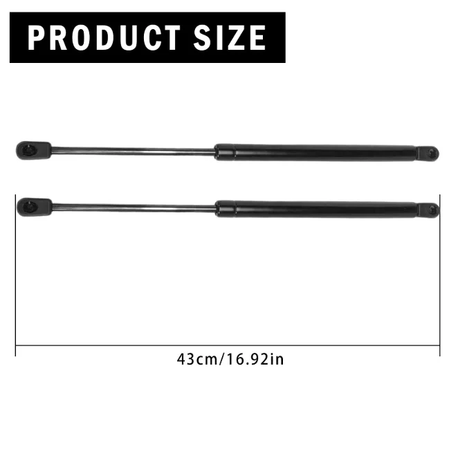 For Renault Dacia Duster 2011-2016 2pcs Rear Trunk Tailgate Strut Boot Lift Support Bars Gas Spring Dampers Rod 904520004R