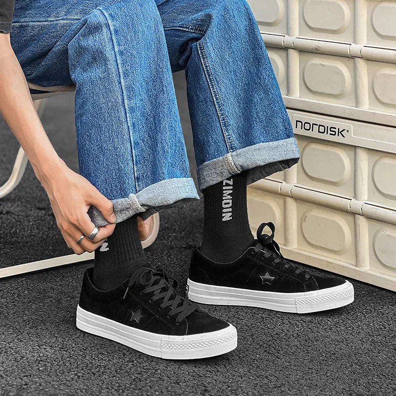 Canvas shoes women's 2026 summer new versatile star board shoes couple casual sports shoes