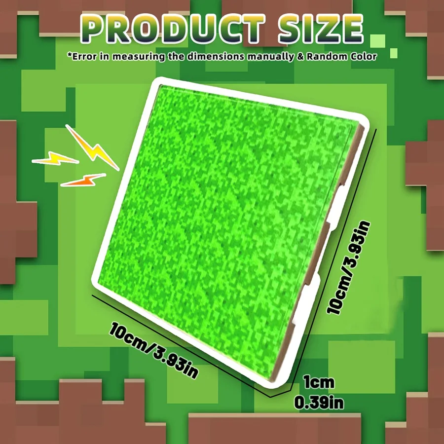 2/4/10 PCS Magnetic Base Plate Variety Baseplates Match DIY Magnetic Building Blocks Toys for Boys and Girls Children Gift