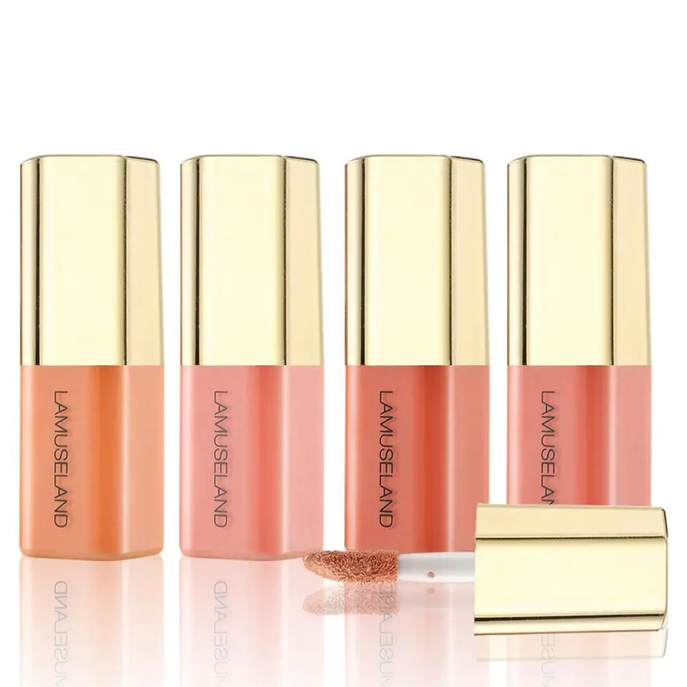 NEW 4 Colors Liquid Blush Mini Makeup Face Cosmetic Natural Makeup Make Up Korean Loreal Matte Cheek Cosmetics O4N7