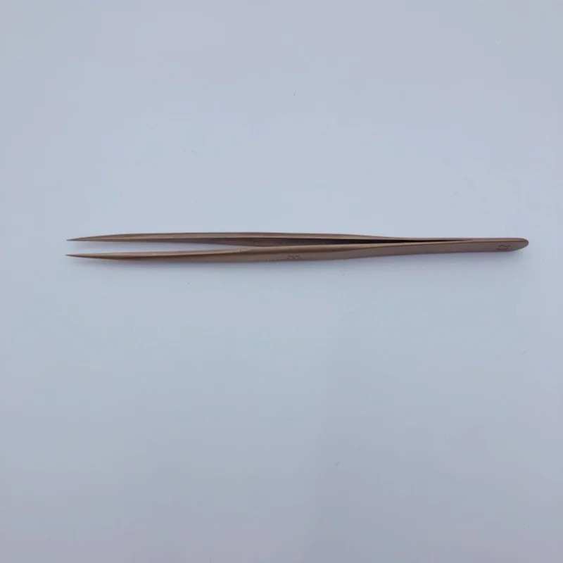 Imagem -04 - Pinça de Bronze de Fósforo Não Magnética para Reparo de Relógio Fixação Antiderrapante Braçadeira de Ponta Afiada Melhor Que Pinça de Latão
