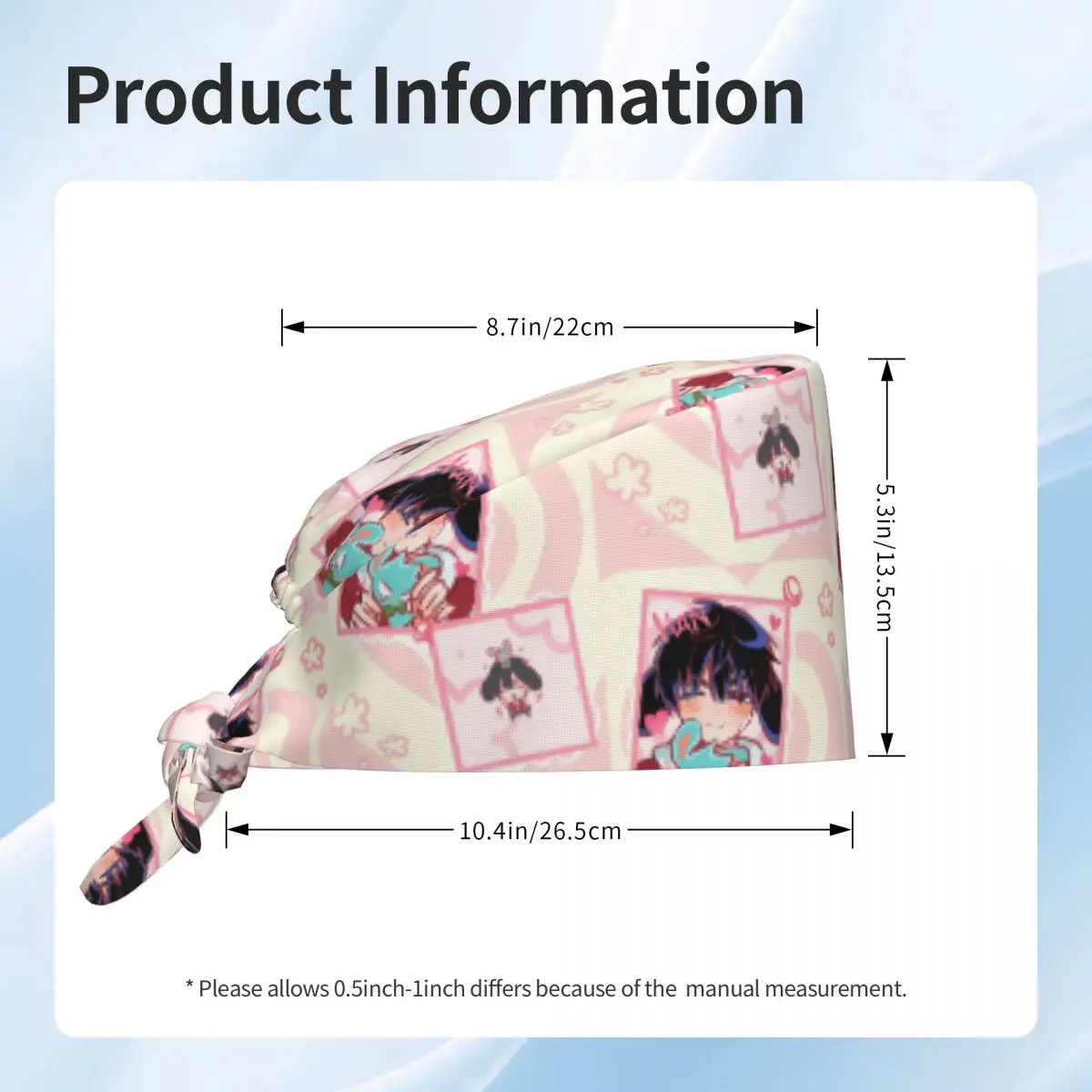 Werken Cap Voor Unisex Vrouwen Alien Landschap Verpleegster Hoed Meme Verstelbare Scrub Caps Mode Lang Haar Grafische Medische Cap