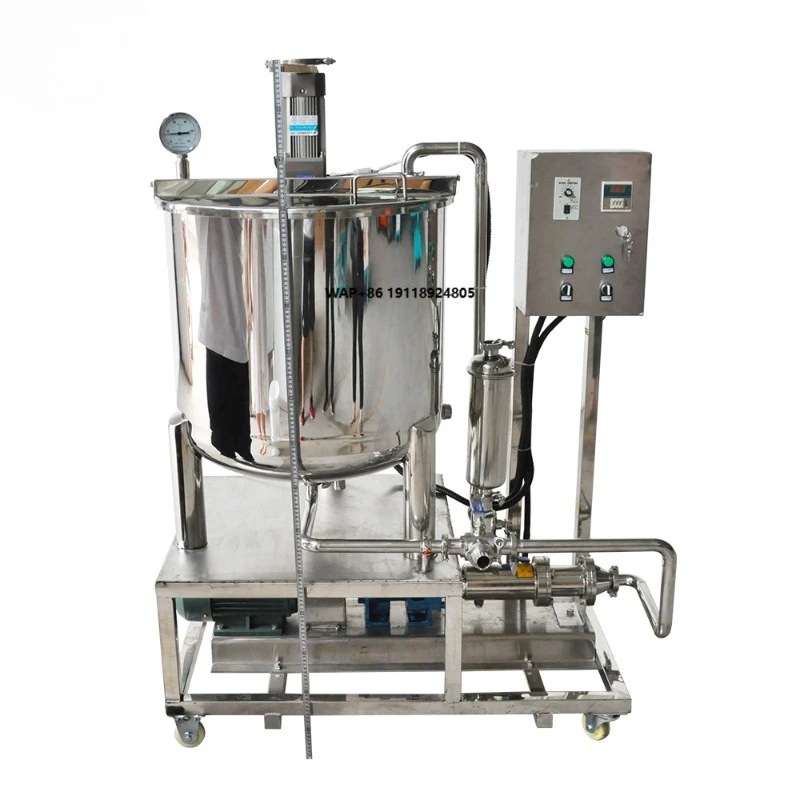 

Wholesale Small Size 0.5t Automatic Honey Processing Machine Honey Extractor Equipment with Filtering Storage