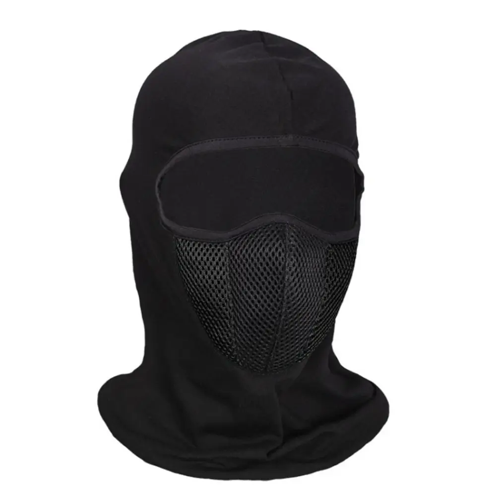 

Breathable Mesh Motorcycle Balaclava Windproof UV Protection Full Face Cover Cooling Stretchable Sunscreen Face Mask Summer