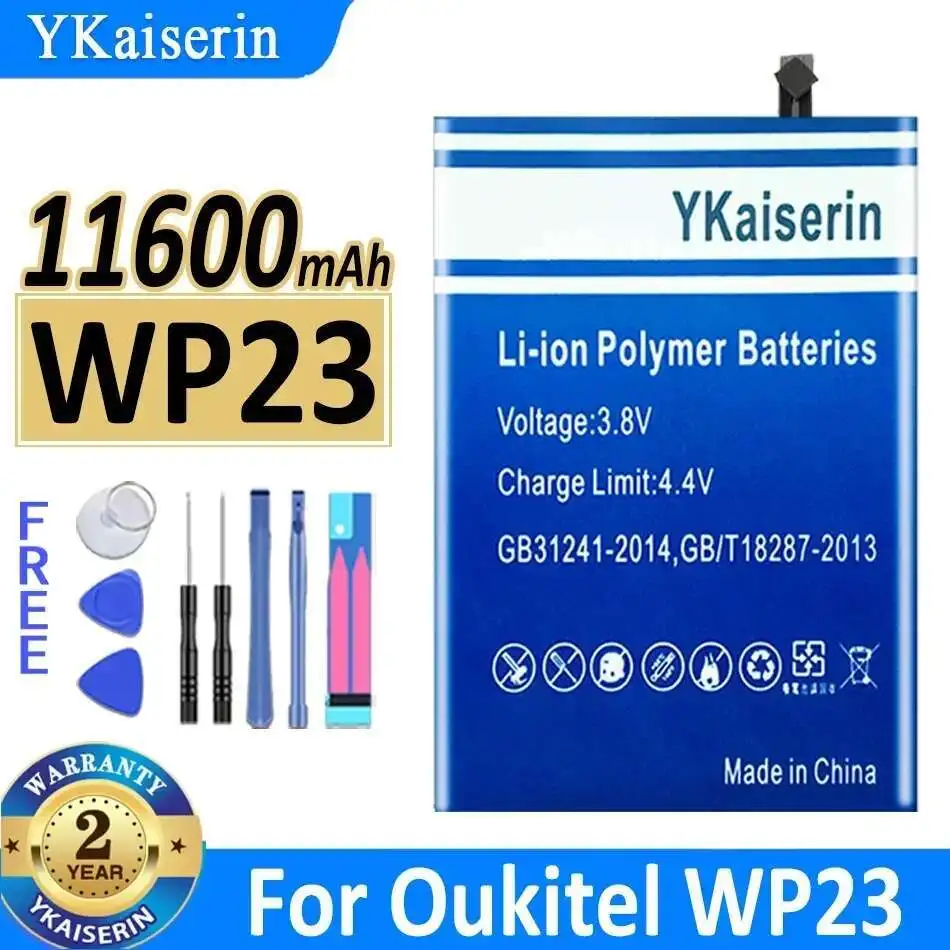 

11600mAh Mobile Phone Battery For Oukitel WP23 Lightweight WP23 S111 Safe