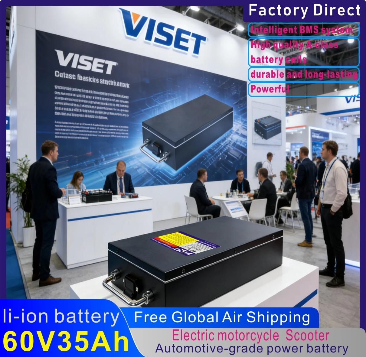 2026 جديد لبطارية دراجة نارية كهربائية هارلي 60 فولت 20 أمبير-35 أمبير 18650 بطاريات ليثيوم مقاوم للماء Citycoco سكوتر قابل للطي #3