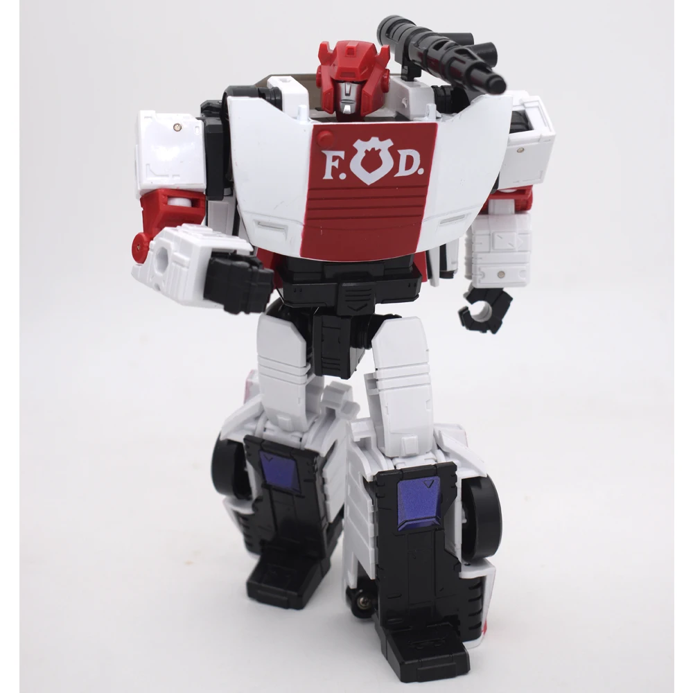 Juguetes de Transformación AOYI, Robot Red Alert, Figura de Acción de 17 cm, Regalo para Niños