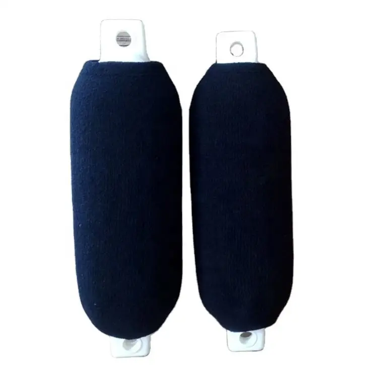High Quality Velvet Cloth Anti-Collision Ball Protective Cover Black Inflatable PAN Boat Fender Covers