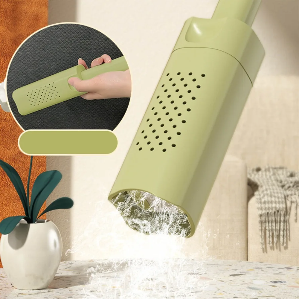 Efficient Rotatable Design Hand Free Mop Soft Sponge Head Push-Pull Design Self Squeezing Mop Sponge Head Mop Kitchen Counter