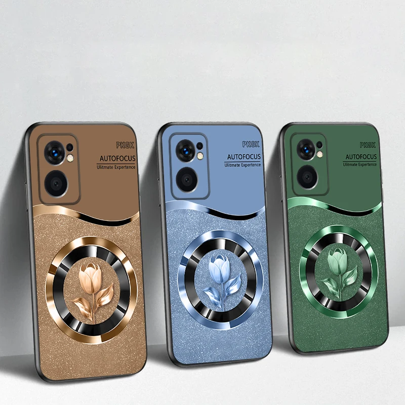 

Golden circle tulip For OnePlus 8 9 11 12 13 10 Pro 9RT 8T 12R Ace 5 2V Nord CE 2 4 Lite N20 SE 30 N200 TPU soft phone case