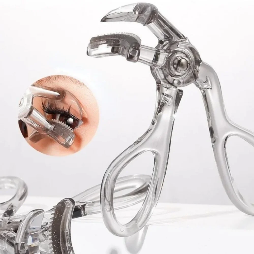 Dual-Type Eyelash Curler with Comb Long-lasting eyelash curler Wide Partial Clip Options Waterproof Natural Curl eye makeup tool
