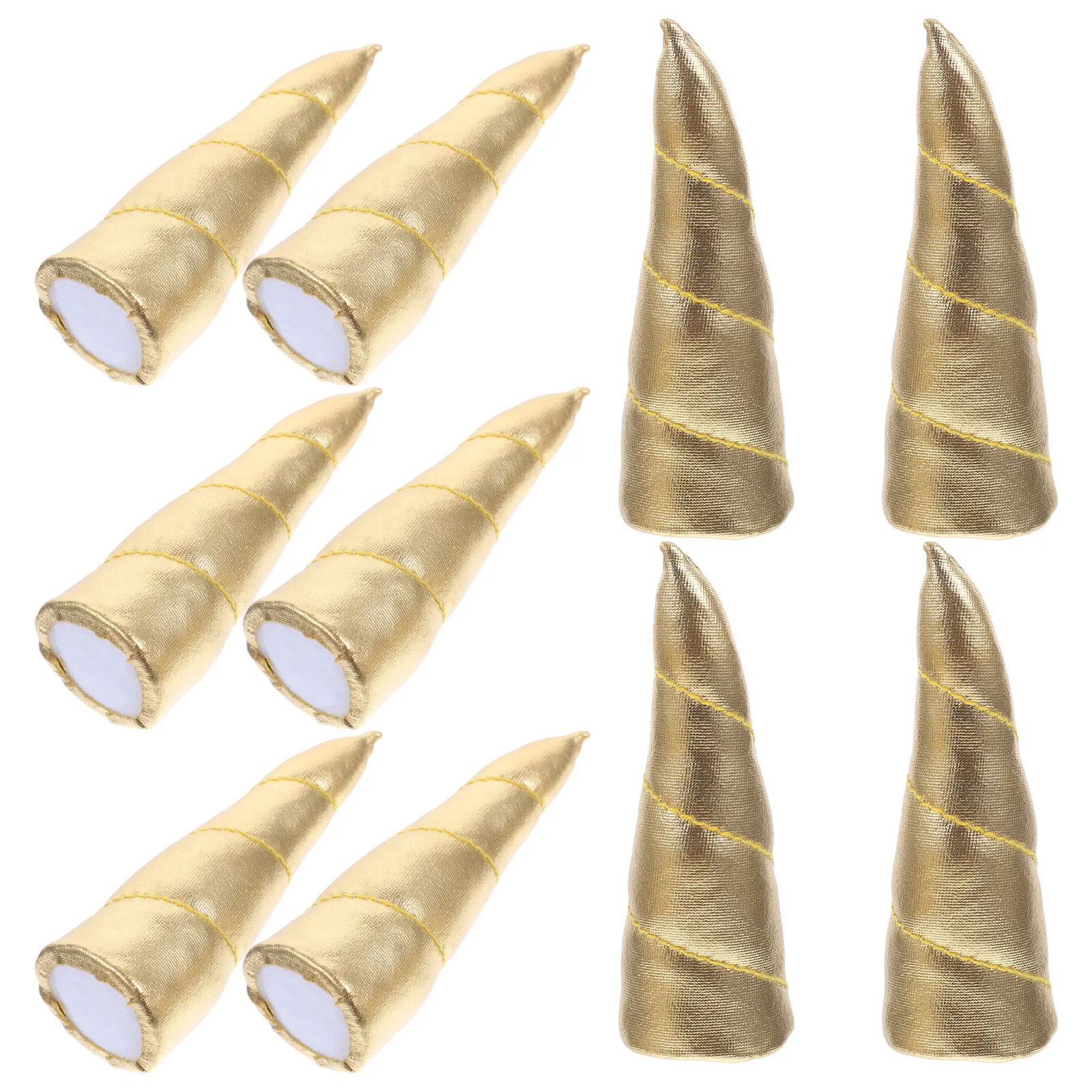 

10 шт., заколка для волос с рогом единорога, декоративные аксессуары «сделай сам», многофункциональная заколка для волос, посылка для повязки на голову, декор с рогом