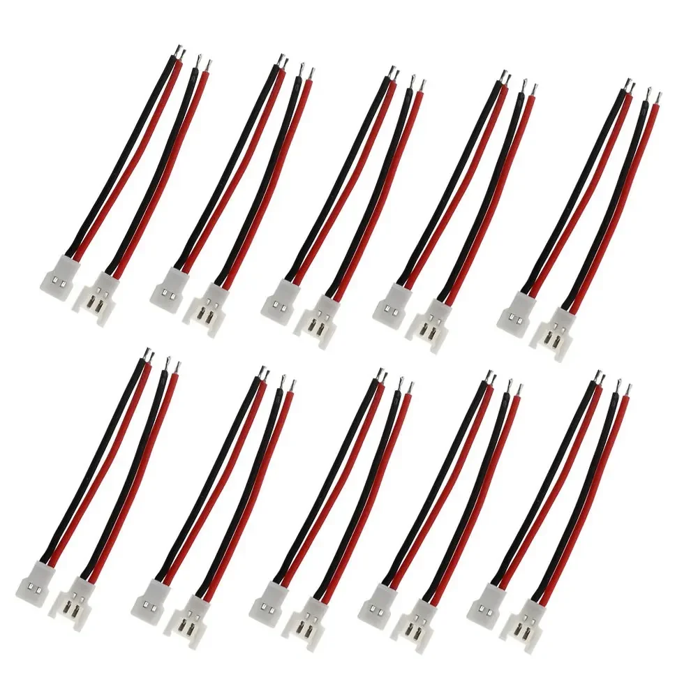 10PCS 51005 1S Lipo Battery Balance Charger Cable Molex 51005 Male Female Plug 2.0mm Pitch For RC Models indoor drone ACCS part