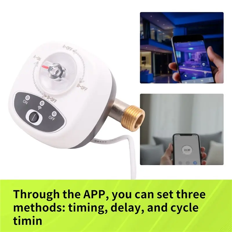 A04G-Automation Linkage Valve For DN15 APP Wireless Control Timer Alarm Automation Linkage Valve Alexa Comparible