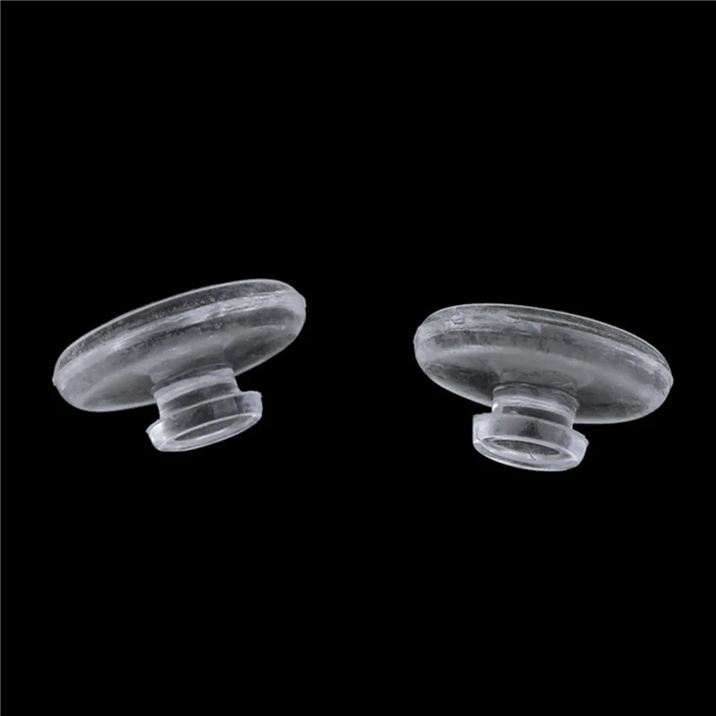 ASDS-50 زوجًا من وسادات أنف النظارات المصنوعة من السيليكون مقاس 9 مم