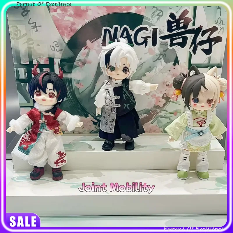 

Hot Seller Nagi Beast Bjd Doll Blind Box Fourth Generation Xiaoyao Tour Mobile Joints 15cm Action Figures Surprise Mystery Boxed