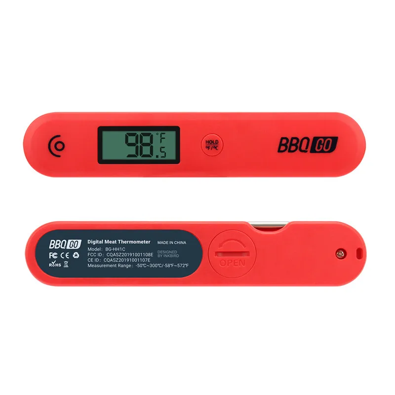 INKBIRD BG-HH1C Digital Display Thermometer For Oven Beer Meat Cooking Food Probe BBQ Electronic Oven Thermometer Kitchen Tools