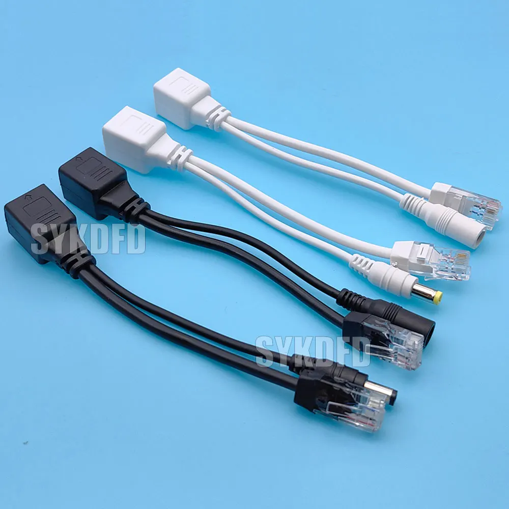 1/3/5Pair POE Cable Passive Power Over Ethernet Adapter Cable POE Splitter Injector Power Supply Module 12v For IP Camera