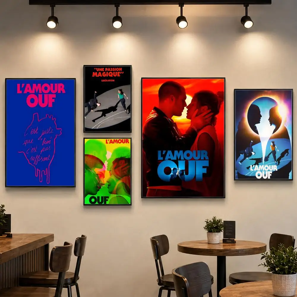 Movie B-Beating Hearts Poster PP Paper Decorative Wall Art for Living RoomsBedrooms Bars Cafes Stylish Home Decor Gift