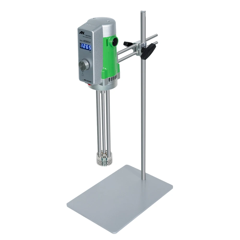 

Фабрика производит лабораторное оборудование AE500S-H Высокоэффективная машина для рассеивания с высоким сдвигом и эмульгацией с высоким сдвигом