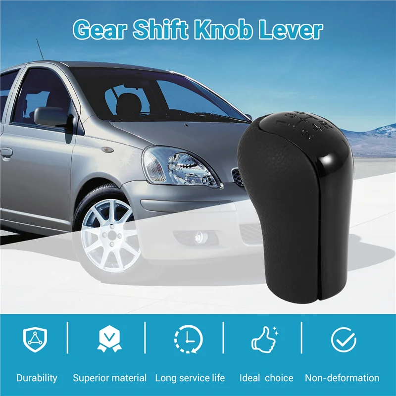 

A09E-5 Speed Car Gear Shift Manual Shifter Gear Shift Knob For Toyota YARIS/VITZ 1999-2005 Toyota AVENSIS 1997-2008