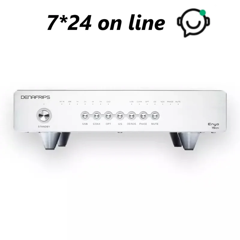 Denafrips Enyo 15th وحدة فك ترميز الصوت الرقمي R2R العمارة دخول المستوى DAC يدعم فك تشفير DSD و PCM حتى 1536 كيلو هرتز