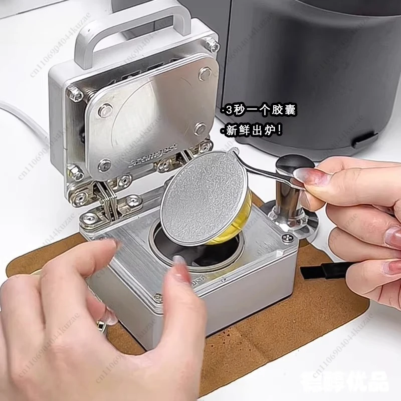 Disposable Aluminum Foil Heat-Sealing Film, Special Sealing Sheet for Coffee Machine Capsules & DIY Sealing Machines