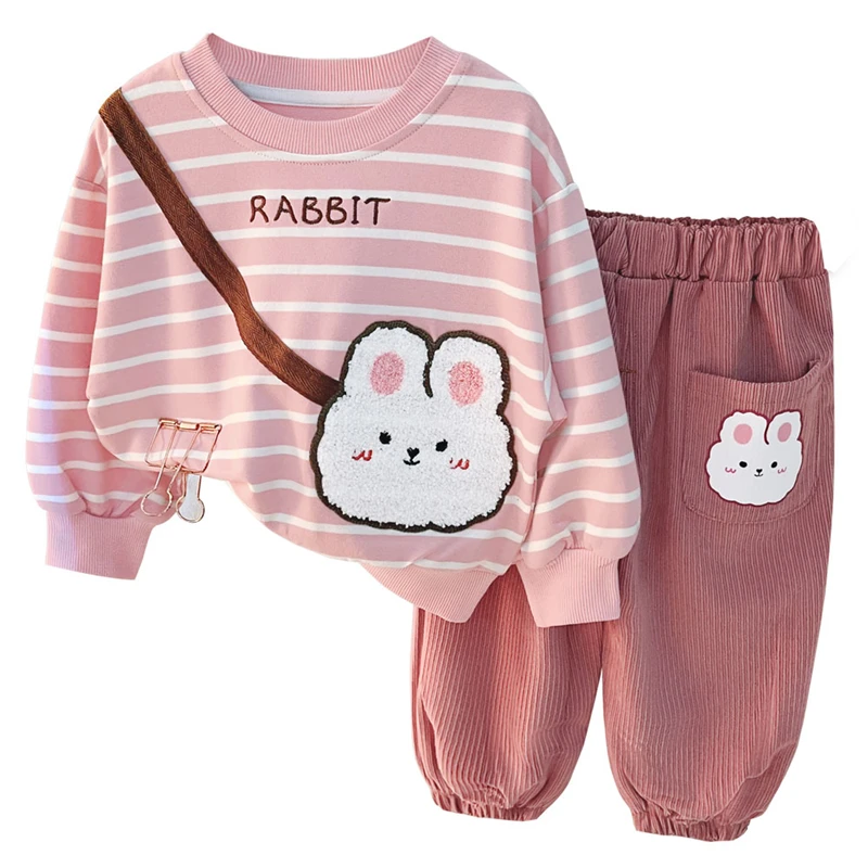 

Autumn Baby Girls Boys Clothing Sets Infant Clothes Outfits Kids T Shirt Pants Child Sportswear Cartoon Brother Sister Costume