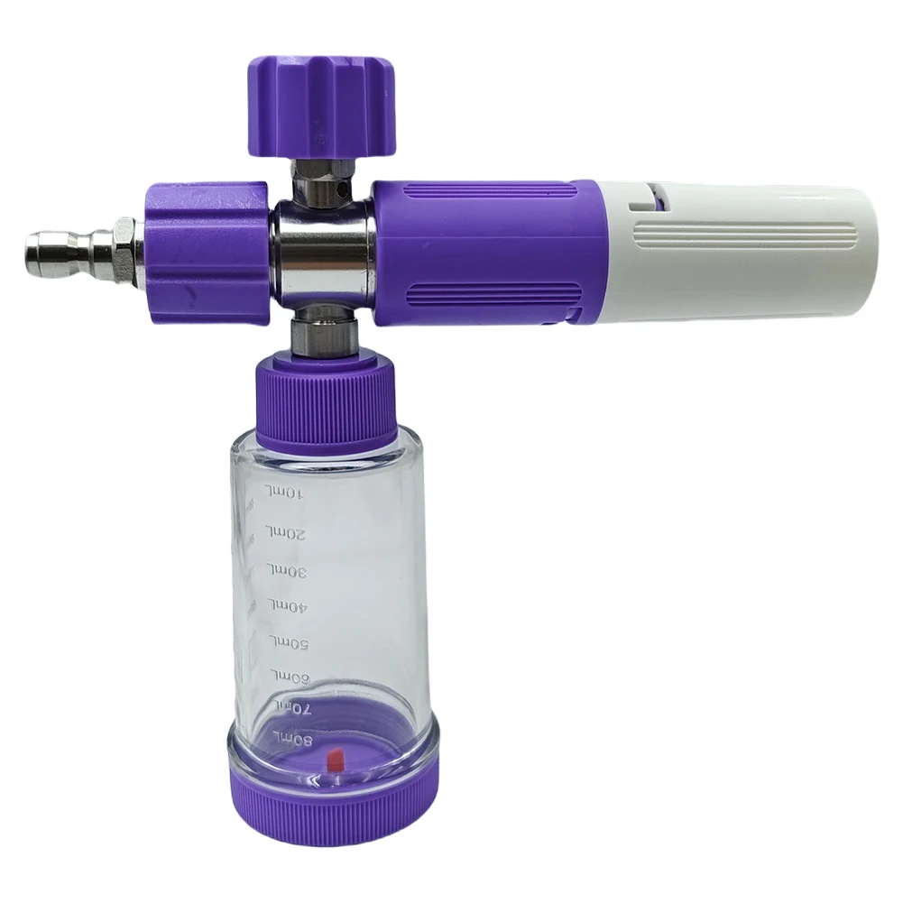 

100 мл распылитель для мыльной пены, регулируемый пистолет для мойки высокого давления, распылитель пены для мойки автомобилей
