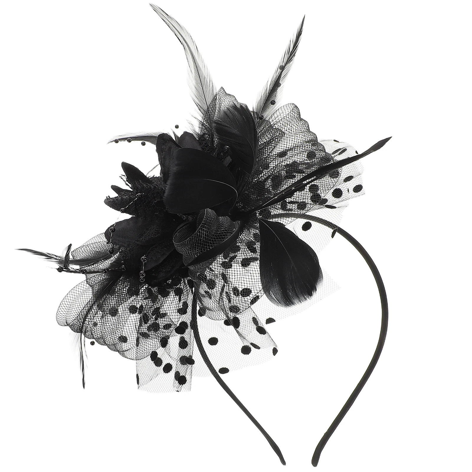 Aksesoris Rambut Pengantin Retro Bunga untuk Pesta, Topi, Jepit Rambut untuk Acara Tea Party