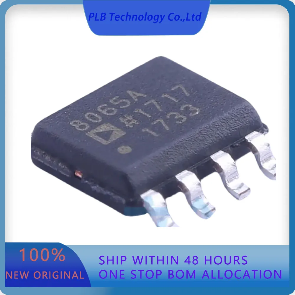 AD8065ARZ-REEL7 AD8065  1.5mV 1pA 145MHz 180V/us 1.0 Rail-to-Rail Output SOIC-8 FET Input Amplifiers Original Stock