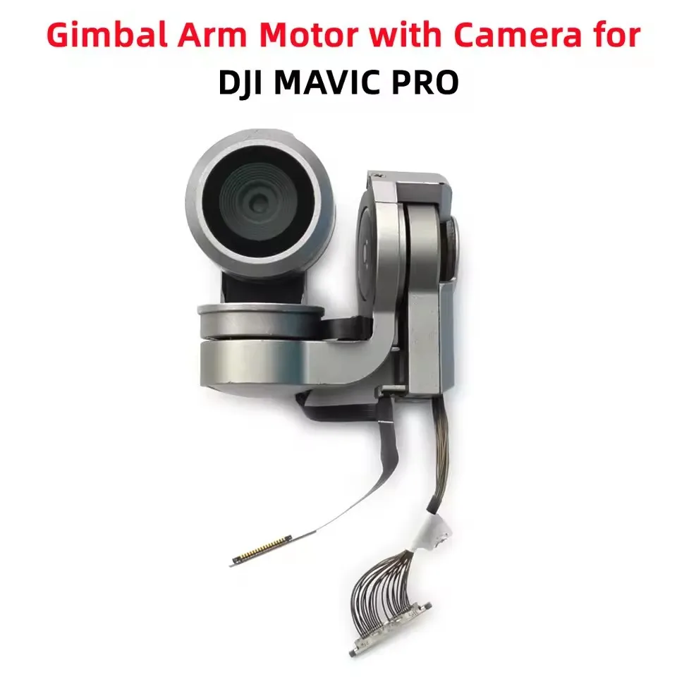 

New Gimbal Camera For Mavic Pro Repair Parts Motor Arm With Flex Cable Signal Wire For DJI Mavic Pro Drone Accessories