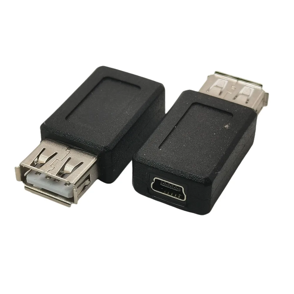 USB 2.0 Adapter Mini Micro USB Male to Female Type B USB Extension Cable