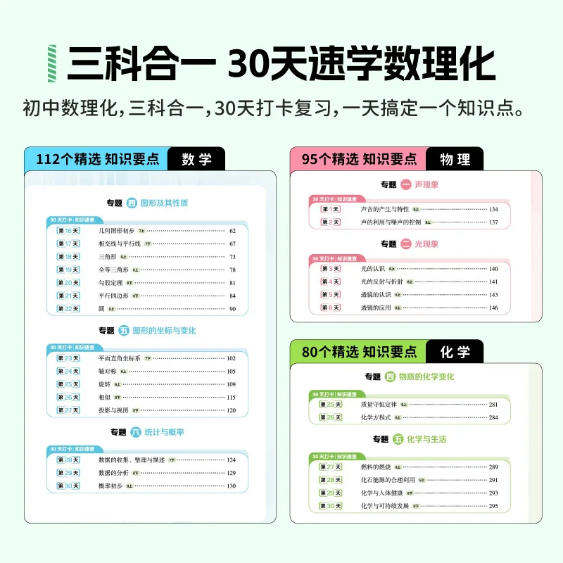 A Comprehensive Guide To Mathematics, Physics, and Chemistry for Junior High School Students, People's Education Press
