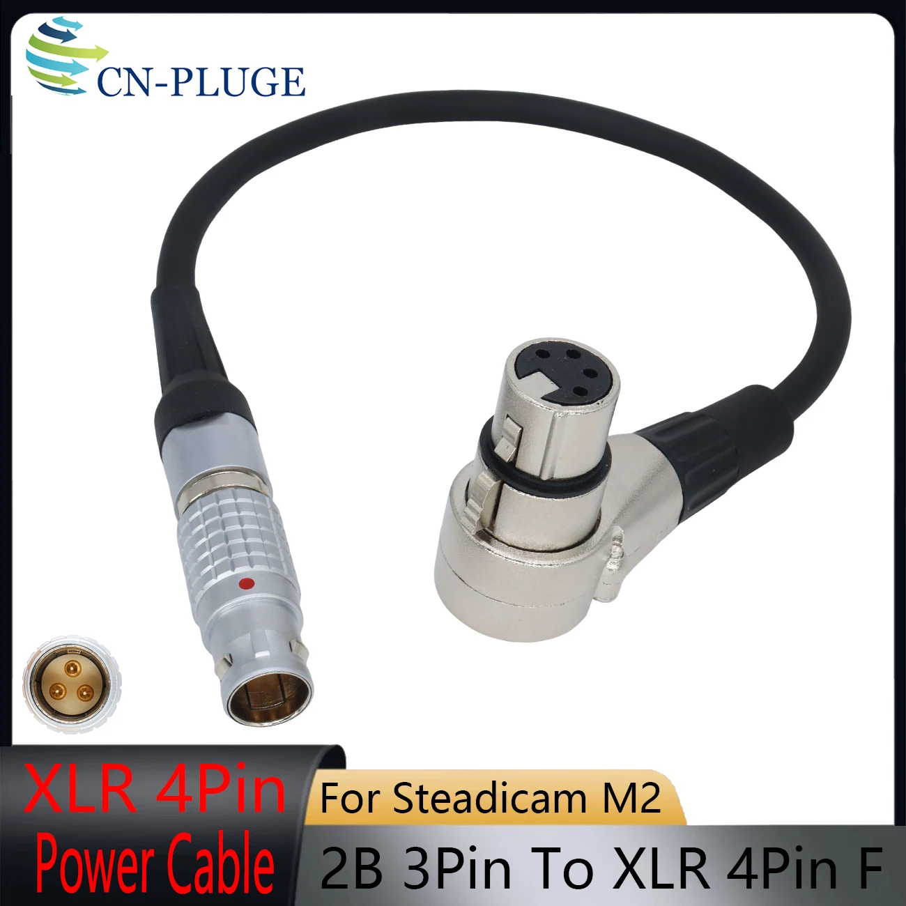 

Кабель питания Steadicam M2 M1 2B 3Pin на XLR 4Pin для камер Blackmagic URSA Mini Pro/SONY Venice/Venice 2/Canon C400/C500/C700