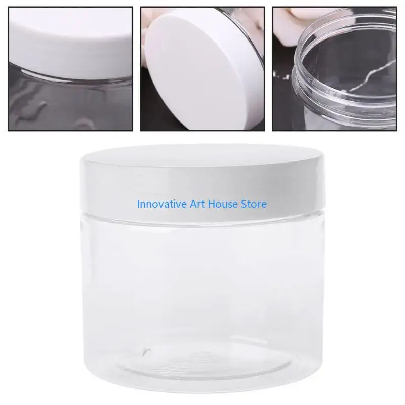 E1PC 150ml Container Foam Storage Box Mud Light Clay Jar